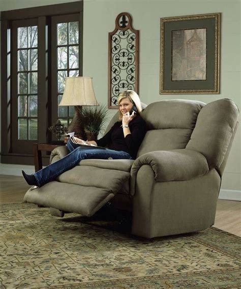 Stylish Eve Oversized Recliner for two... Problem solved! Where's my butt touch and taco? | Home ...