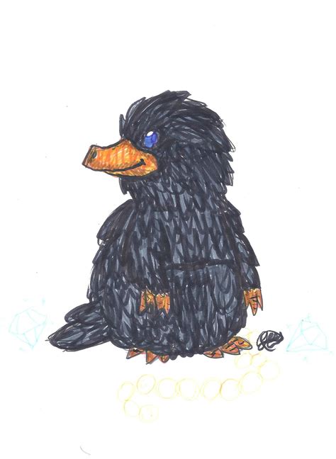 A quick drawing of Niffler ~cherrydragon6 | Drawings, Art, Drawing ...