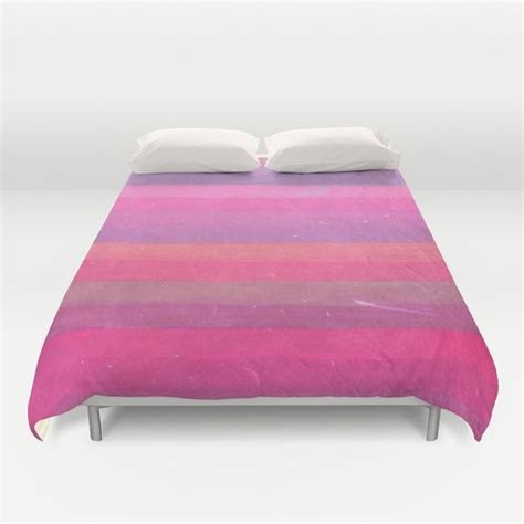 Summer Berries Bold Stripes Society6 Bedding - Duvet Covers and matching pillow shams - also ...