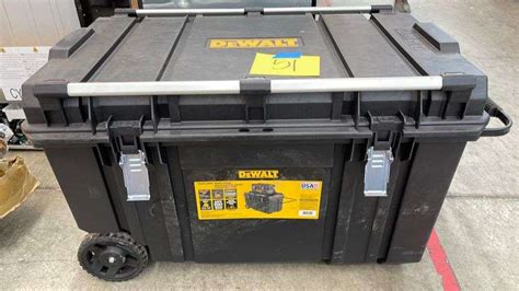 AS IS - DEWALT ROLLING TOOL STORAGE CHEST - Earl's Auction Company