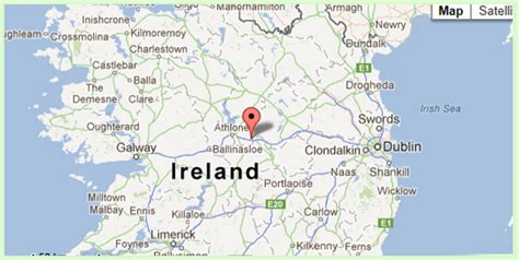 Midlands Ireland Map