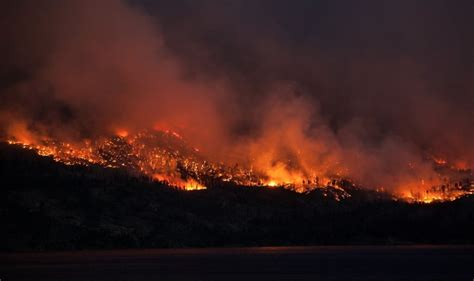 The Okanagan is on fire this evening, multiple wildfires have erupted in the last 24 hours. : canada