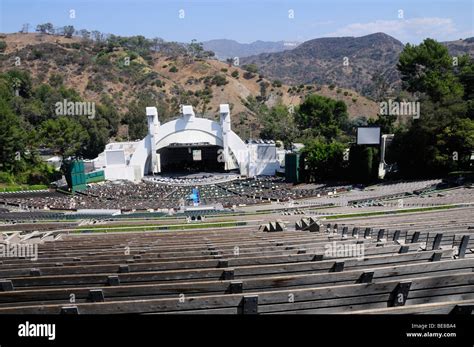 USA, California, Los Angeles, Hollywood Bowl stage Stock Photo, Royalty ...