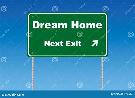 Green Road Sign Royalty Free Stock Photos - Image: 13779608