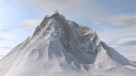 3D mountain model - TurboSquid 1201270