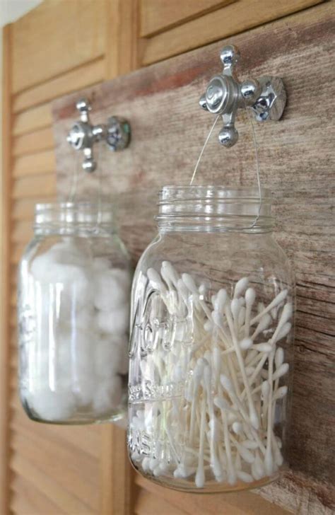 54 Mason Jar Organizer Ideas to Save Space in Creative Ways