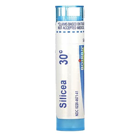 Boiron Silicea 30C 80 Pellets - Swanson Health Products