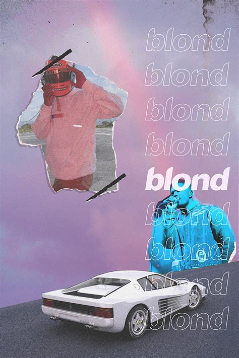 Blond Frank Ocean Phone Wallpaper