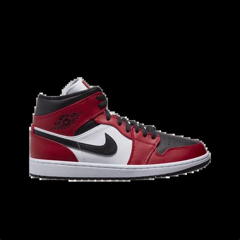 สนีกเกอร์ Jordan 1 Mid Chicago Black Toe | ซื้อ-ขายของแท้