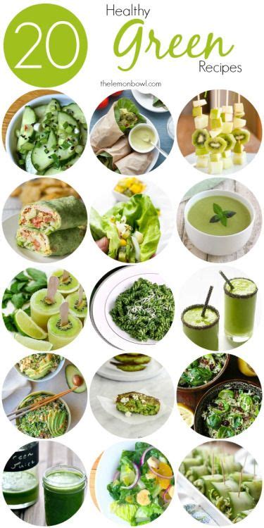 20 HEALTHY GREEN RECIPES | Içecekler