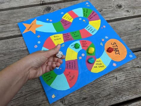 DIY Board Game Craft for Kids