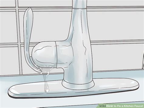 5 Ways to Fix a Kitchen Faucet - wikiHow