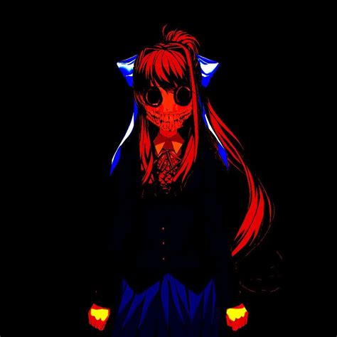 Pin by Gabriel Henrique on ddlc | Horror art, Scary images, Monika ddlc scary