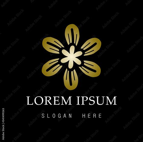 Luxury Logo, gold logo with brand and black background Stock Vector ...