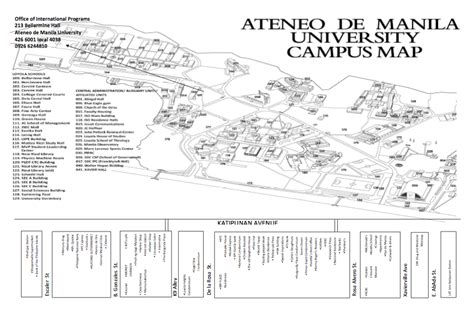 Ateneo De Manila Campus Map