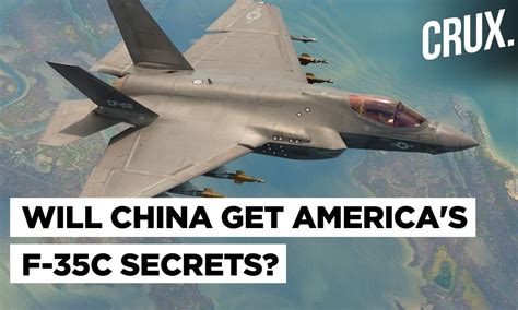 US Races To Find Crashed F-35C Wreckage Amid Fears That China May Steal ...