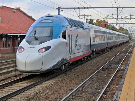 Amtrak's Liberty Acela to Boston: The NERAIL New England Railroad Photo ...