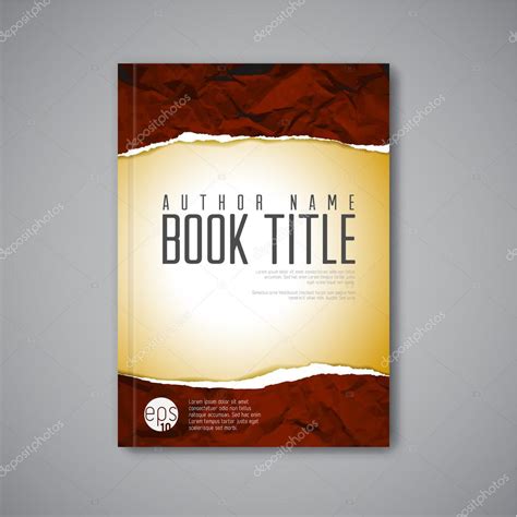 Modern Vector book cover template Stock Vector by ©orson 59232215