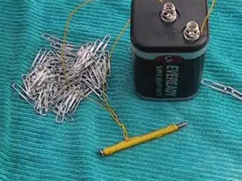 Electromagnet - Science Experiment on Vimeo