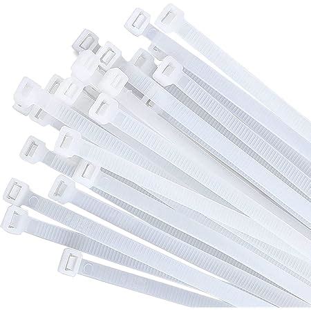 Amazon.com: extra long zip ties heavy duty 32 inch large cable ties for outdoor use white nylon ...