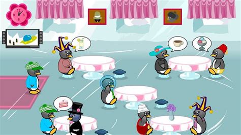 Penguin Diner Game - Animal Games - Horse Games