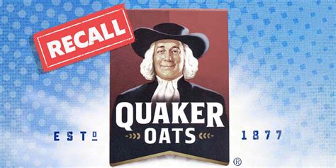 Quaker Oats Recalls Additional Product Due to Potential Salmonella ...