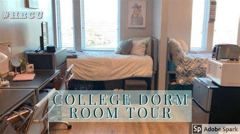 NEW BUILDING DORM ROOM TOUR | Delaware State University - YouTube