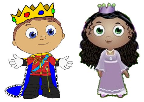 Prince Whyatt and Princess Pea - Super WHY! Fan Art (32546315) - Fanpop