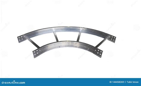 Aluminium curved brackets stock image. Image of chrome - 144458269