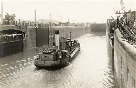 #tbt: The Quiet Opening of the Panama Canal – National Geographic ...