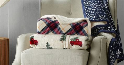 Cuddl Duds Plush Throw Blankets Only $16.99 on Kohls.com (Regularly $50) | Includes Holiday Designs