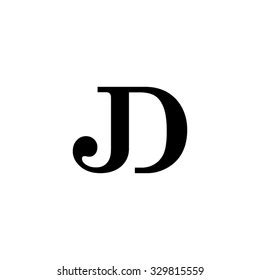 Jd Initial Monogram Logo Stock Vector (Royalty Free) 329815559 ...