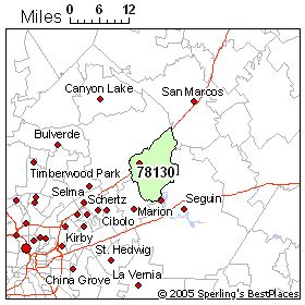 Zip 78130 (New Braunfels, TX) Rankings