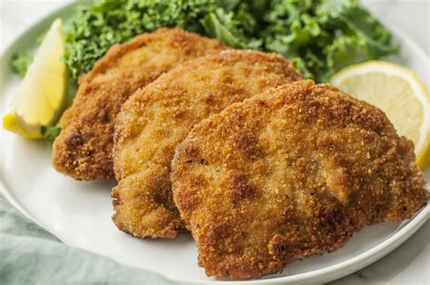 Traditional Wiener Schnitzel or Viennese Cutlet Recipe | Schnitzel ...