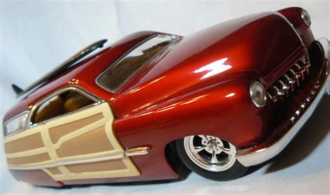 Hot Wheels Custom Merc Woodie - 1:18 Scale - KTCo | Classic hot rod, Custom cars, Car model