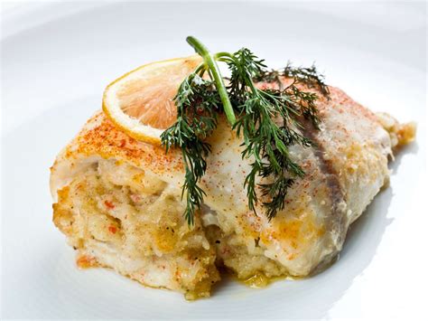 Baked Stuffed Catfish Fillets Recipe with Cream Cheese