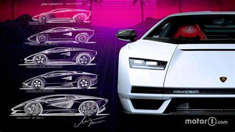 See Design Evolution Of Lamborghini Countach Over 50 Years