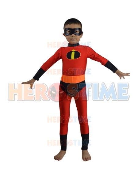 Kids The Incredibles Dash Superhero Costume