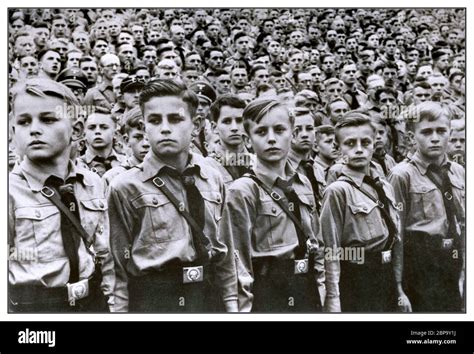 Hitler crowd rally Cut Out Stock Images & Pictures - Alamy