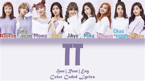 Twice TT lyrics - YouTube