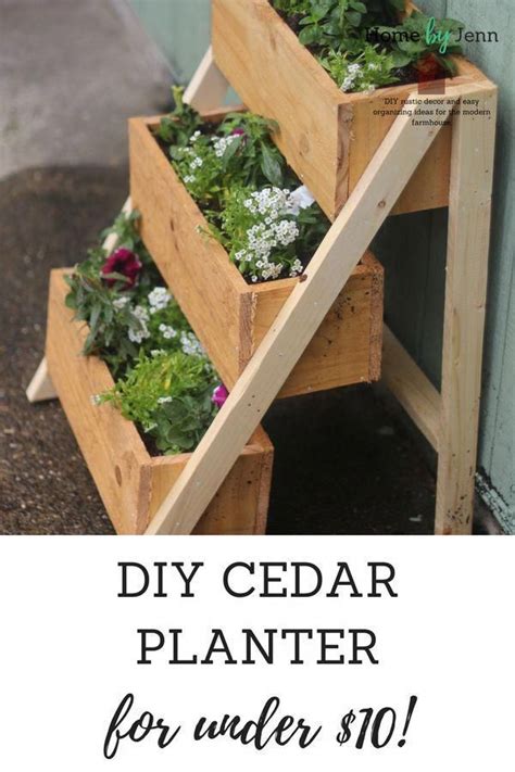 How To Build A Cedar Planter Box | Diy cedar planter, Cedar planter box, Diy cedar planter box