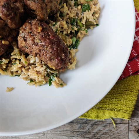 Beef Kofta with a Creamy, Fragrant Rice – Googies Kitchen Life