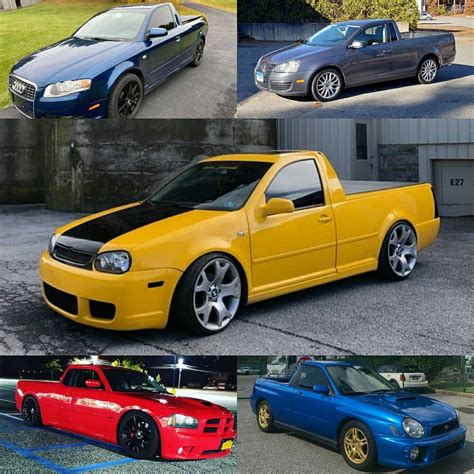 Some Car Derived Pick up Conversion Ideas