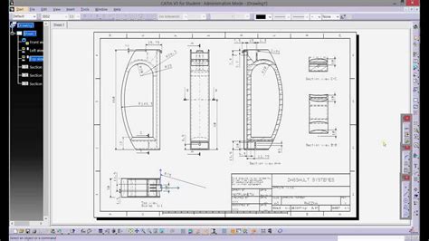 Catia Drawing Tutorial