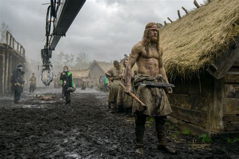 'The Northman': Making the village raid, naked volcano battle - Los Angeles Times