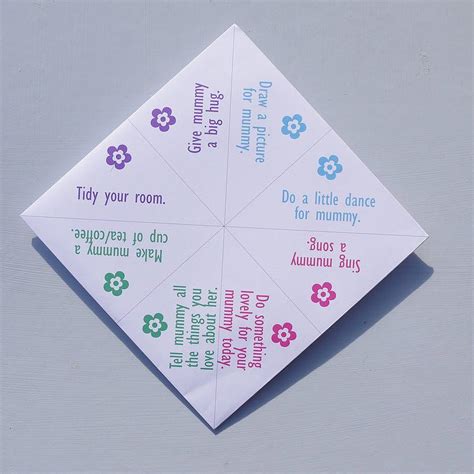 mother's day fortune teller by daisyley designs | notonthehighstreet.com