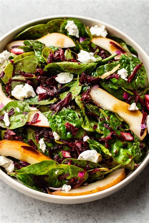 Beet and Spinach Salad • Salt & Lavender