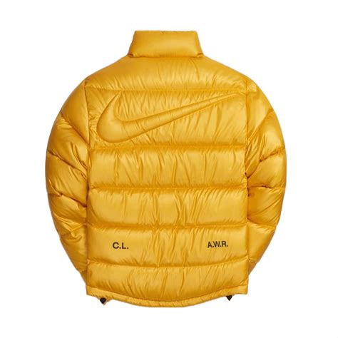 Nike x Drake NOCTA Puffer Jacket Yellow | PLUS