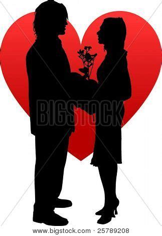 Vector Silhouette 2 Vector & Photo (Free Trial) | Bigstock