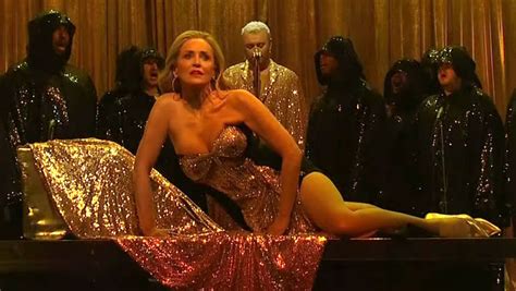 Sharon Stone Makes Surprise ‘SNL’ Appearance During Sam Smith Performance